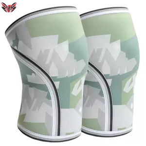 Conception personnalisée Manchons de compression pour genou 7mm en néoprène pour entraînement de soutien du genou pour haltérophilie en salle de sport - Product Image 6