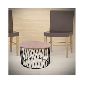 coffee table round design wooden and black wrought iron coffee table give a whole new dimension to your living room