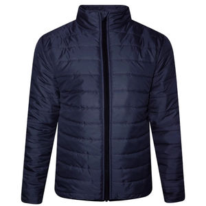 Chaqueta Acolchada Casual de Primera Calidad para Hombre, con Cuello Alto y Cremallera, Abrigo Acolchado Cálido para Invierno, Servicio OEM con Logotipo Personalizado - Product Image 1