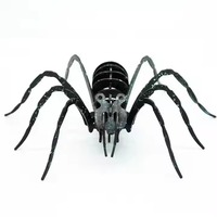 LBN Spider Art Moderne Métal Vert Noir Extérieur Salon Chambre Salle d'exposition Salle d'échantillons Souvenir Cadeau 20 Pièces