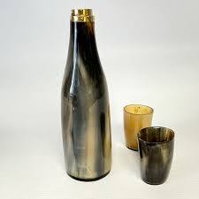 Bouteilles d'eau en corne artisanale de l'Inde Style animal écologique Valeur de haute qualité Taille personnalisée Meilleur prix Artisanat fait à la main - Product Image 6