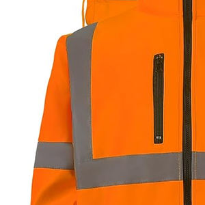 Chaqueta de Seguridad de Alta Visibilidad para Clima Frío, Chaquetas de Trabajo de Alta Visibilidad con Forro Polar - Product Image 4