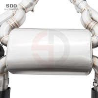 Système d'échappement Catback Valvetronic en acier inoxydable 304 SDO Performance pour BMW M3/M4 F80/F82/F83 3.0T 2014-2019