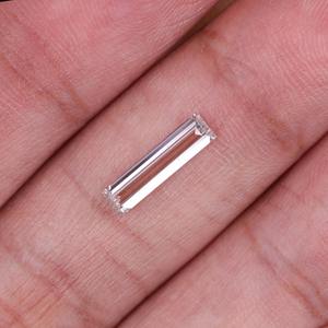Diamant de laboratoire de forme baguette allongée certifié IGI VVS pour la fabrication de bijoux, diamant en vrac de forme antique au meilleur prix - Product Image 4