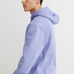 Venta al por mayor personalizado pulóver con capucha ropa de calle tamaño Moda hombre sudadera de algodón con 3D bordado OEM 3D cuello con capucha - Product Image 3