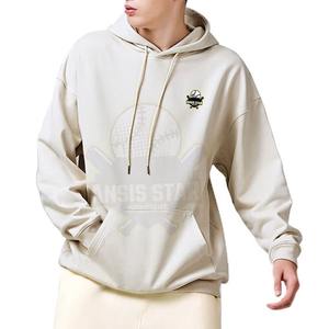 Sudadera con Capucha de Moda Urbana para Hombre, Diseño con Flecos, Logotipo Personalizado, Corte Holgado, Forro Polar Cálido, Informal, Venta al Por Mayor - Product Image 1