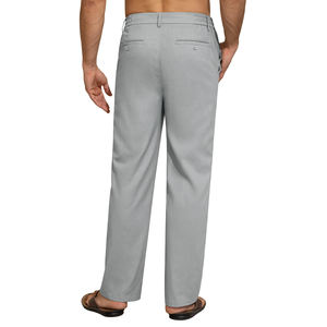 Jogger Pantalons pour hommes Taille haute avec poches Pantalons légers pour hommes 100% Polyester Pantalons surdimensionnés en tricot de poids moyen - Product Image 4