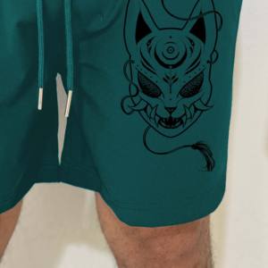 Pantalones cortos Cargo de algodón de alta calidad para hombre, ropa informal con múltiples bolsillos y patrón sólido, pantalones cortos informales con decoración de malla, verano 2025 - Product Image 6