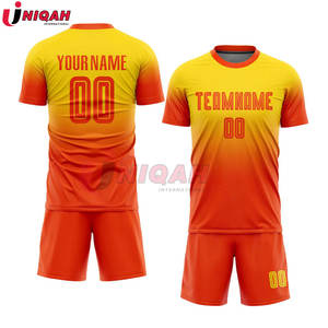 Maillots de football personnalisés pour hommes, patchwork multicolore, 100% coton, avec nom d'équipe et design d'uniforme personnalisés - Product Image 5