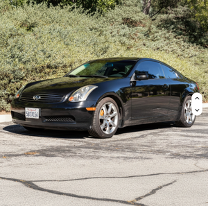 Infiniti G35 Coupé 2003 d'occasion en bon état, 1 propriétaire, boîte manuelle 6 vitesses, provenance Californie, non modifiée - Product Image 1