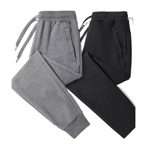 2024 nouvelle mode hommes survêtement pantalon 100% coton polaire tissu respirant séchage rapide exportation orienté qualité Logo personnalisé - Product Image 3