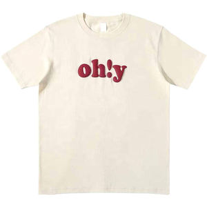 Camisetas de Manga Corta de Alta Calidad 100% Algodón con Estampado Puff, Camisetas de Verano para Hombre y Mujer, Diseño de Dibujos Animados, Gran Venta - Product Image 1