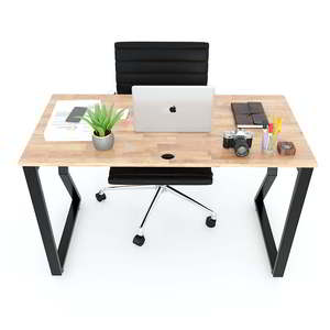 Escritorio de Oficina Plegable Moderno y Minimalista de 120x60 con Patas de Hierro para Oficina en Casa y Dormitorio - HBMC002 - Product Image 6