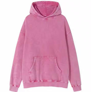 Sudadera con capucha de diseñador de algodón 100% de alta calidad con logotipo personalizado suéter de tinte de corbata vintage lavado con ácido pesado para invierno - Product Image 3