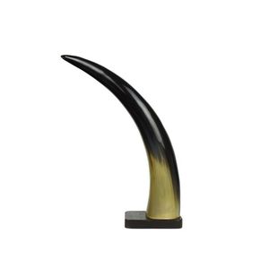 ฮอร์นดื่มไวกิ้งโบราณทำมือจากธรรมชาติขัดเงาผู้ผลิตอินเดียสำหรับคริสต์มาส - Product Image 3