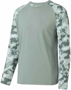 Jersey de pesca de manga larga para hombre de moda 2025 transpirable 100% poliéster secado rápido DTF sublimación impermeable ropa de verano - Product Image 4