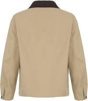 Vestes de grange surdimensionnées légères pour femmes vêtements de travail zippés avec col en velours côtelé respirant motif solide mode d'hiver