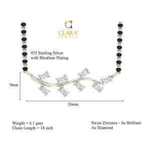 Compre un Mangalsutra de Plata Pura, Joyería Cultural Coleccionable, Regalo Perfecto para su Esposa - Product Image 4