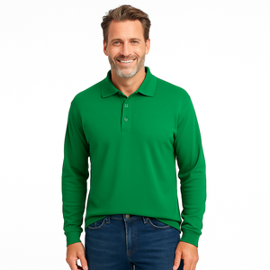 Camisas Clásicas de Algodón Personalizadas, Antiarrugas, Manga Larga, Diseño con Bolsillo, Estampado, Color Morado Sólido, Diseño DEMAIR para Hombre - Product Image 3