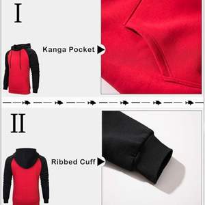 Sweats à capuche unis en gros pour hommes | Sweatshirts en coton vierge OEM | Logo personnalisé Fournisseur de sweats à capuche lourds surdimensionnés - Product Image 5