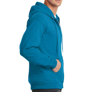 Bella Canvas Negro Unisex Jersey Sudadera con capucha de manga larga - Product Image 5