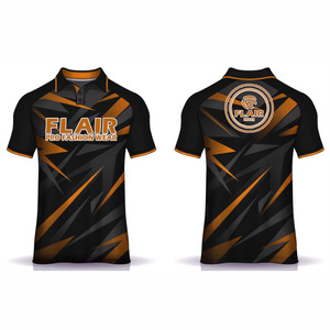 Gran oferta de algodón 100% para hombre, camiseta Polo personalizada de buena calidad, Color sólido, estilo informal, patrón, 180g, tela, peso frontal - Product Image 3