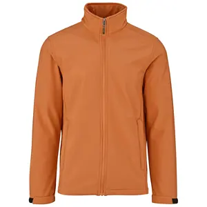 Chaqueta de invierno Softshell táctica para exteriores de calle para hombre, forro polar de lona resistente al agua, cuello levantado, cremallera, senderismo - Product Image 1