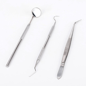 Sondas dentales ligeras superventas con logotipo personalizado Sonda dental manual de alta calidad con mango de diseño personalizado - Product Image 4