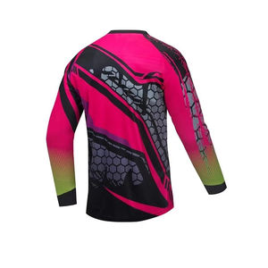 Maillot de motocross à manches longues en polyester de haute qualité, design optimal, 100% polyester, personnalisable - Product Image 4