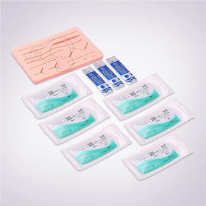 Kit de pratique manuel SET 6 en acier inoxydable pour sutures cutanées, couche de maille verticale, 2026, pour étudiants en médecine, vétérinaires, infirmières - Product Image 5