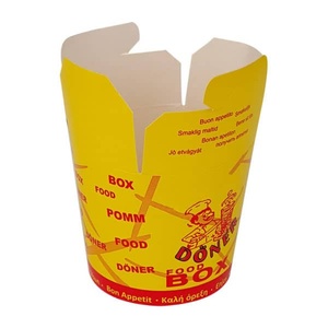 Caja para Doner Kebab, Empaque Autoarmable para Comida para Llevar, Fideos - Product Image 3