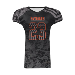 Uniformes de l'équipe de football américain pour jeunes fabriqués sur mesure Maillot de football américain respirant en grandes tailles - Product Image 5