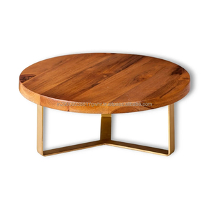 Soporte para Pastel de Madera Ecológico con Base de Metal y Madreperla de 12 Pulgadas, Marca Abi Overseas, Gran Venta - Product Image 2