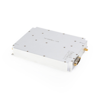 Amplificador de Potencia de Banda Ancha de 700-6000Mhz y 100W, Amplificador de Potencia de RF Portátil Personalizado con Módulo GAN y RS485 para Sistemas Anti-UAV FPV