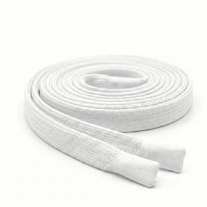 Custom Logo Coated Flat 3 Strand Twisted Braided Drawcord Cords | Eco-Friendly 100% Polyester Waterproof Elastic for <b>Bags</b> <b>Shoes</b> - Product Image 3