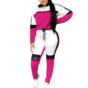 Survêtement à capuche pour homme, ensemble de jogging avec veste et pantalon de survêtement, deux pièces - Product Image 4