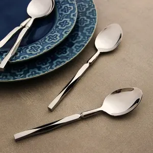 Ensemble de couverts de mariage en acier inoxydable écologique de luxe moderne Target World 4 avec couleur et logo personnalisés - Product Image 3