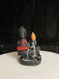 Atest-Quemador de incienso de resina de Buda, diseño de 2023 H, hecho a mano - Product Image 2