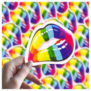 Calcomanía de PVC Ecológica, Duradera e Impermeable, Diseño de Dibujos Animados, Resistente a los Rayos UV, Impresión Serigráfica, Laminación Brillante Personalizada - Product Image 2