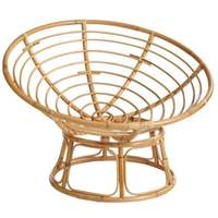 Chaise en rotin tissée à la main, élégante, multifonctionnelle, décoration intérieure et extérieure, confortable, écologique, bohème, de qualité supérieure, fabriquée au Vietnam