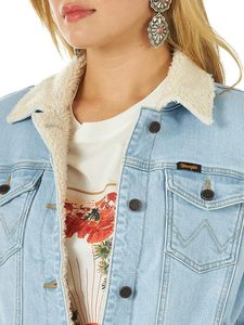 Chaqueta Vaquera Ajustada para Mujer, Manga Larga, con Botones, Estilo Casual, Tipo Camionero - Product Image 2