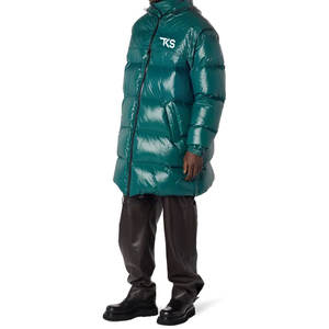 Veste longue bouffante OEM pour hommes Logo personnalisable Vêtements d'extérieur d'hiver pour les marques Veste bouffante longue pour hommes - Product Image 2