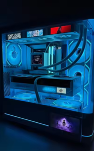 PC para Juegos de Alta Gama Personalizada Blanca BTF RTX 5080 Ryzen 7 9800X3D 32GB DDR5 2TB WHATSAP/ +1 6319219112 - Product Image 4