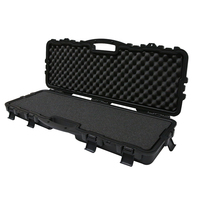 CHIYUE GC-23 Chiyue-GC-23 Mallette de transport longue en plastique rigide, dimensions intérieures 1230mm, prise en charge OEM/ODM personnalisée, Noir/Marron, pour arbalète