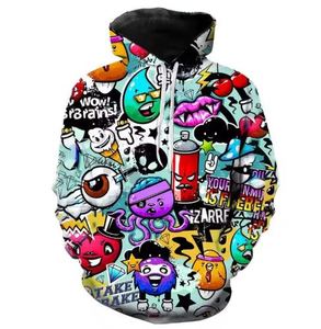 Sublimación personalizada Sudadera con capucha Poliéster de gran tamaño Sudaderas CON CAPUCHA DE REGALO All Over Printing Pullover Sudaderas con capucha en blanco para hombres - Product Image 1