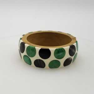 Bracelet jonc en bois de résine Bijoux de mariage élégants à un prix - Product Image 3