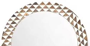 Espejo de pared con incrustaciones de resina artesanal al por mayor, pieza decorativa moderna de primera calidad para diseñadores de interiores - Product Image 6