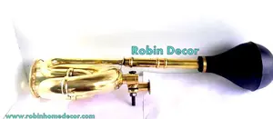 Cuerno de parabrisas de latón 'BB' de la mejor calidad con acabado de laca dorada de tono de claridad inigualable que mejora la experiencia de conducción-Direct India - Product Image 3