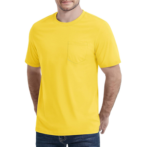 Camiseta clásica con bolsillo de algodón 100% para hombre, superventas, antiarrugas, suave, elegante, cómoda, duradera, para ropa informal - Product Image 2