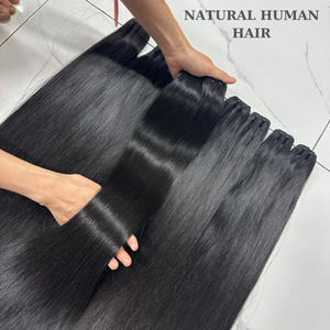 Gran oferta Flexi/Pixie/Pissy Curl alta calidad doble dibujado trama de cabello humano Fumi Hair Remy extensiones de cabello para mujeres negras - Product Image 4